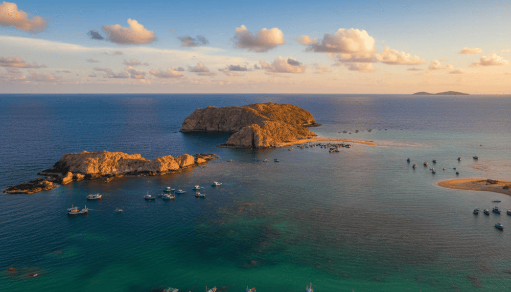 The peaceful scenery of Hon Kho Beach creates a perfect escape for those seeking tranquility and natural beauty